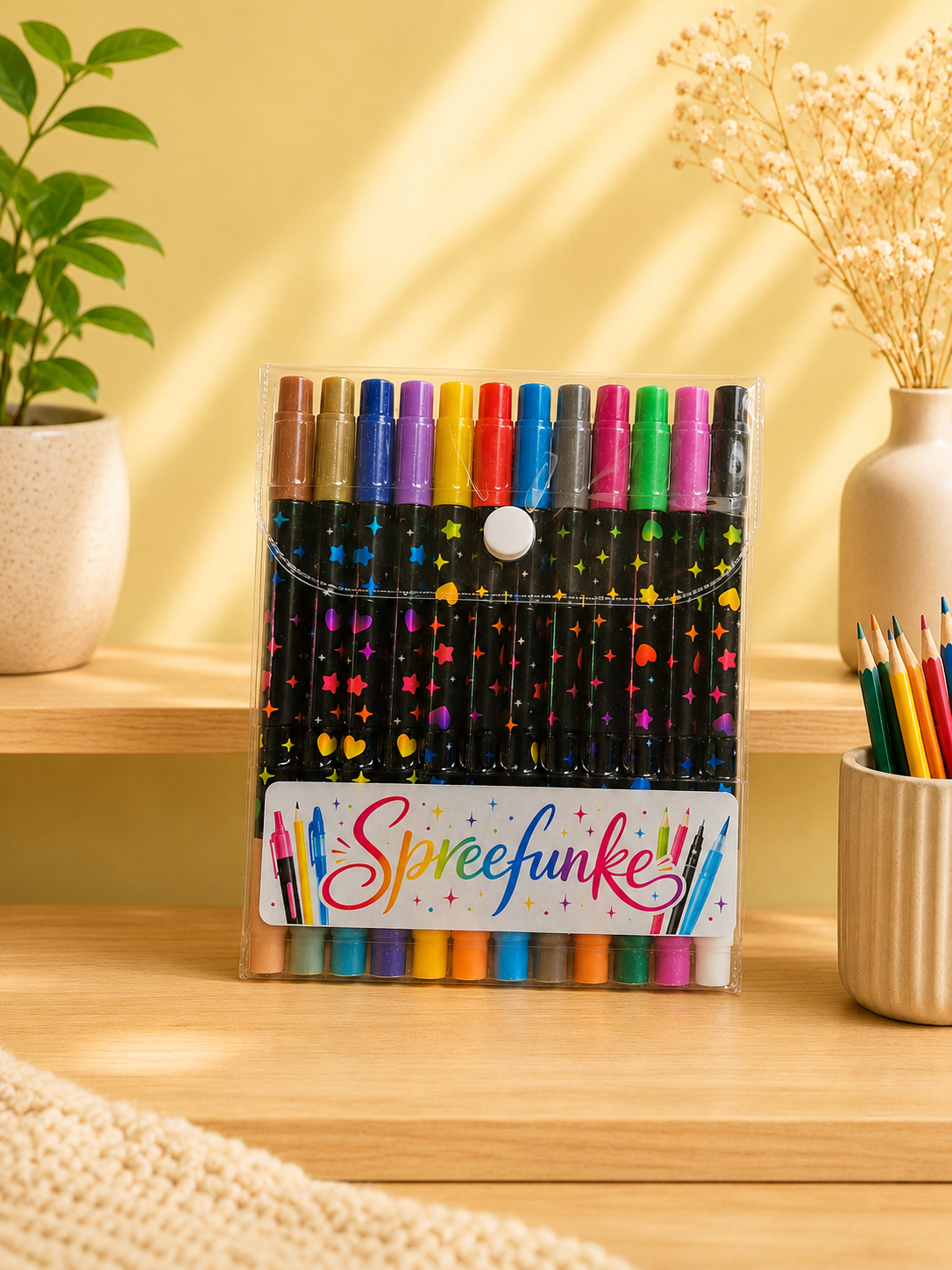 Glitterstifte-Set 24 Farben