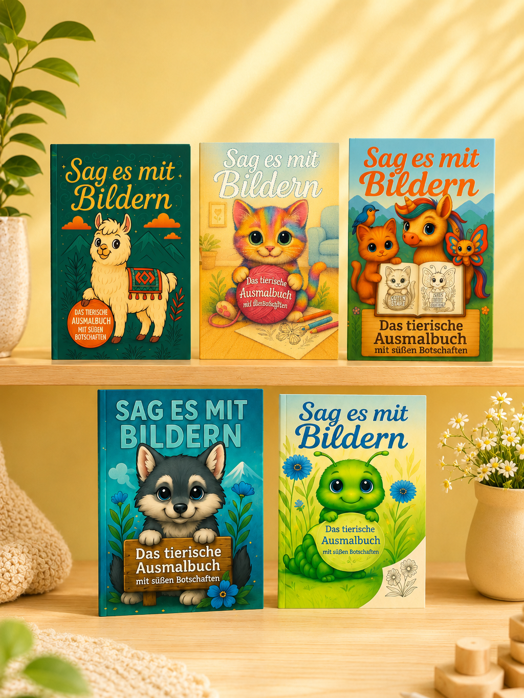 Malbuch - Sag es mit Bildern – Bild 2