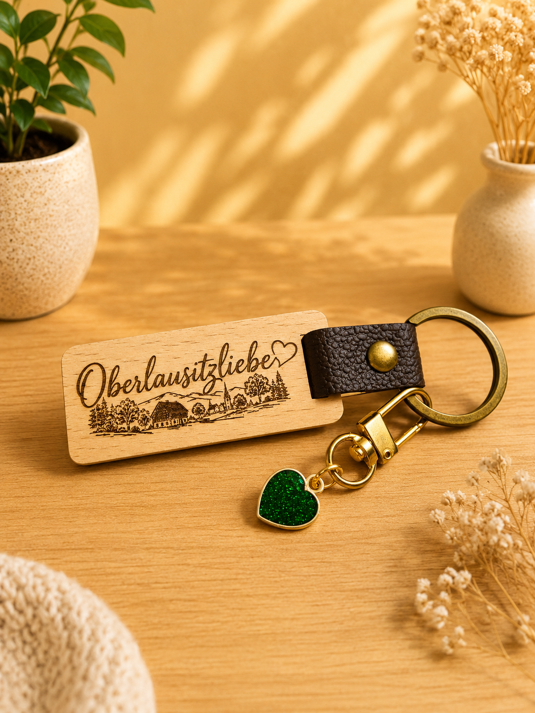 Schlüsselanhänger Oberlausitzliebe
